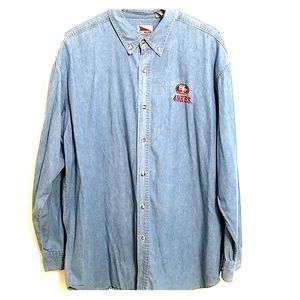 Vintage 49ers Denim Shirt